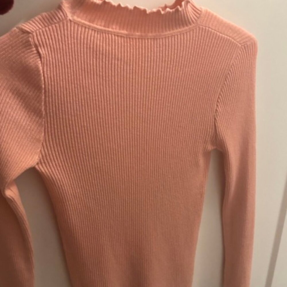 YESSTYLE PINK LETTUCE TOP